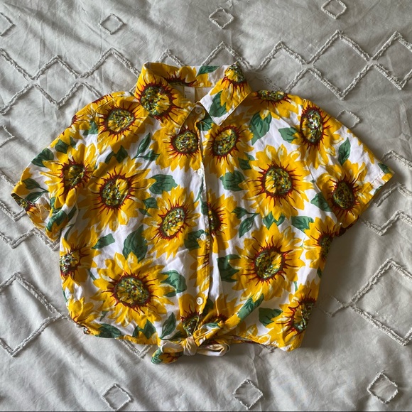 American apparel sunflower tie shirt - Picture 2 of 6